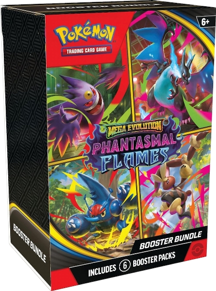 Pokemon Mega Evolution | Phantasmal Flames Booster Bundle