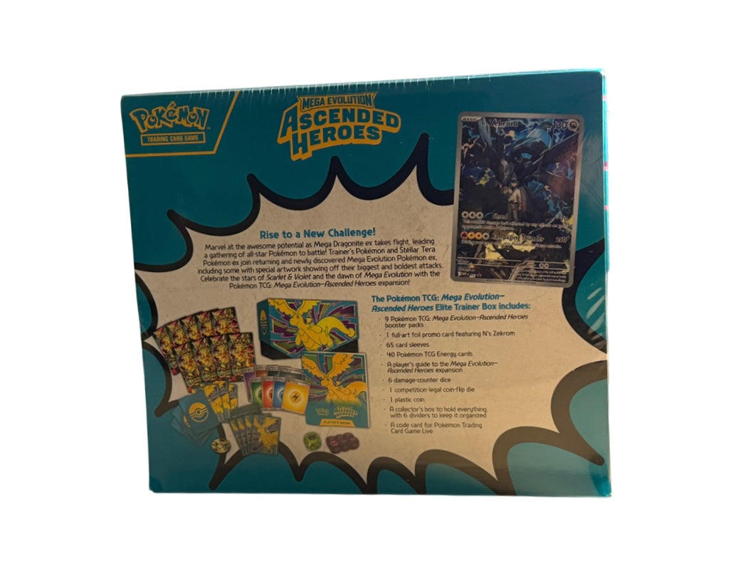 Ascended Heroes Elite Trainer Box ( ETB ) | English - Sealed