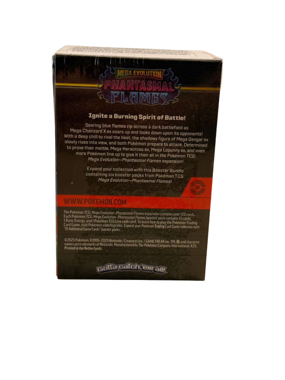Pokemon Mega Evolution | Phantasmal Flames Booster Bundle | English
