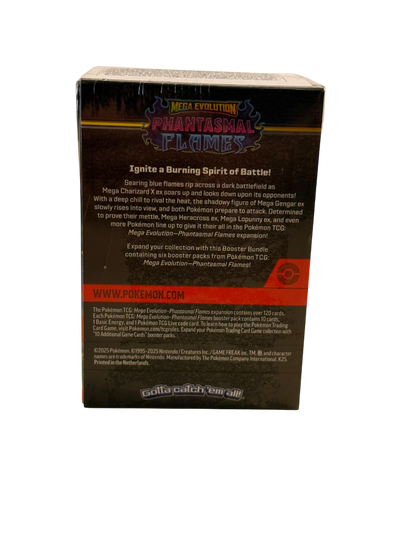 Pokemon Mega Evolution | Phantasmal Flames Booster Bundle | English