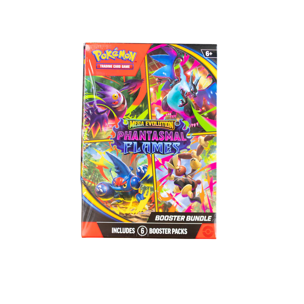 Pokemon Mega Evolution | Phantasmal Flames Booster Bundle | English