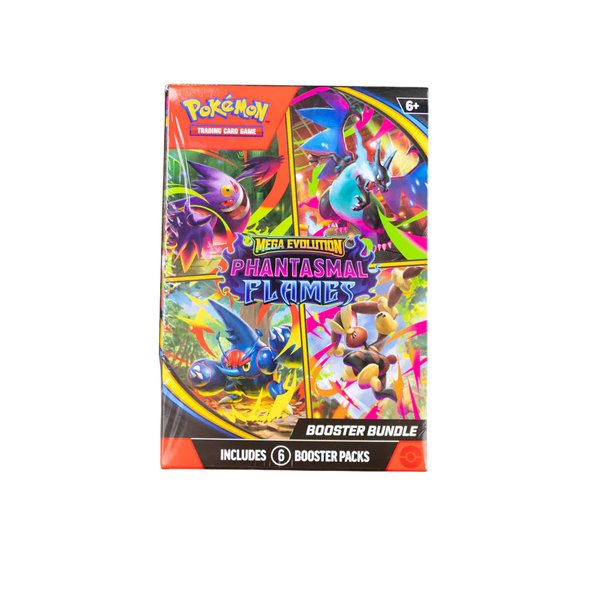 Pokemon Mega Evolution | Phantasmal Flames Booster Bundle | English